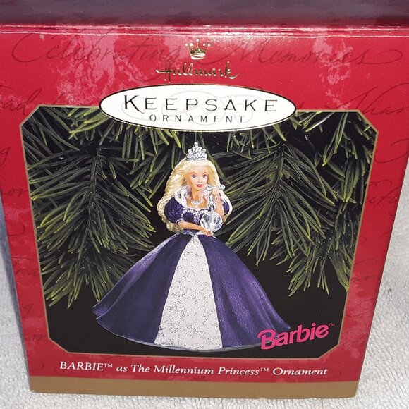 Hallmark Barbie as The Milennium Princess Ornament, 1999  In Box - Picture 5 of 5